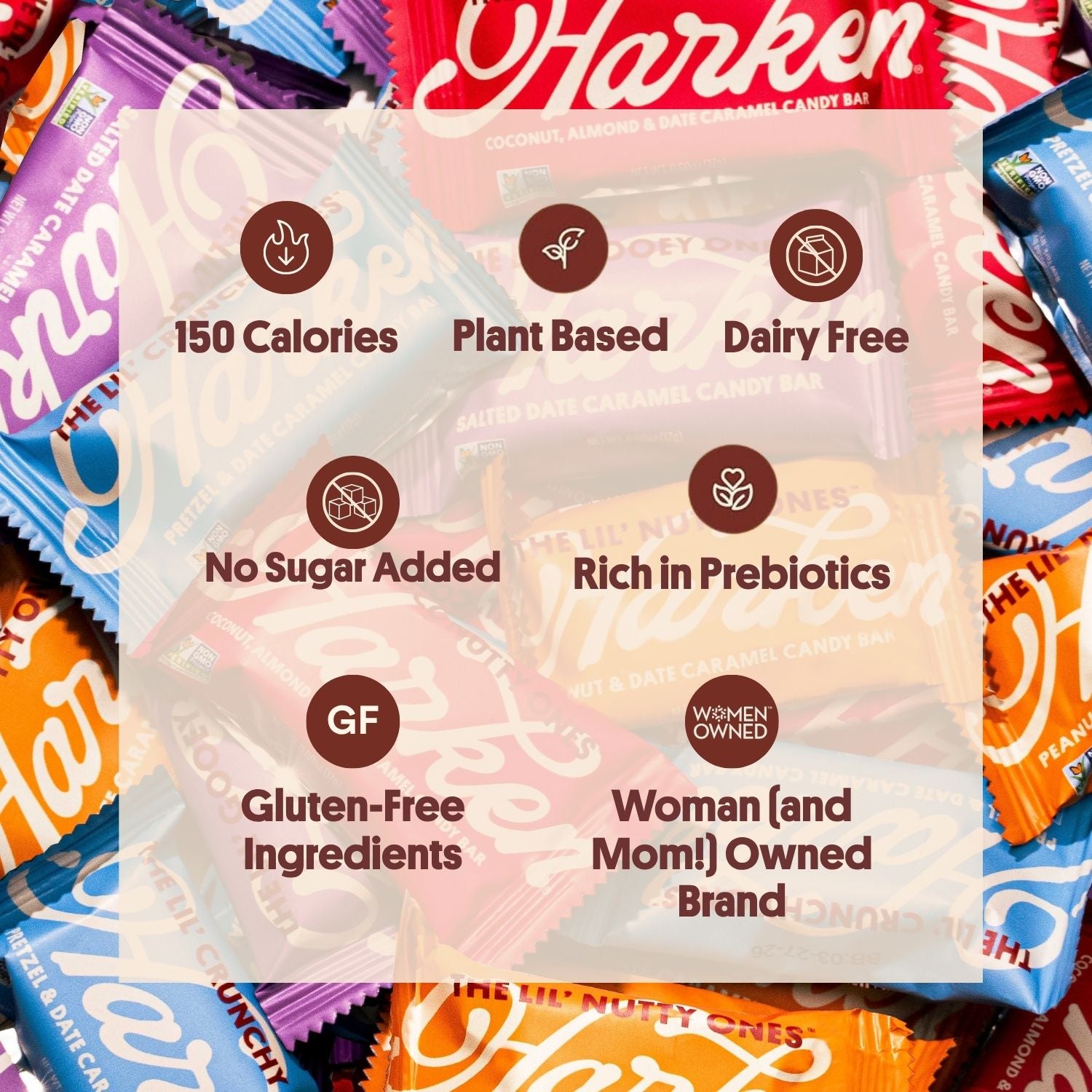 THE GOOEY ONE®: Salted Date Caramel Candy Bars