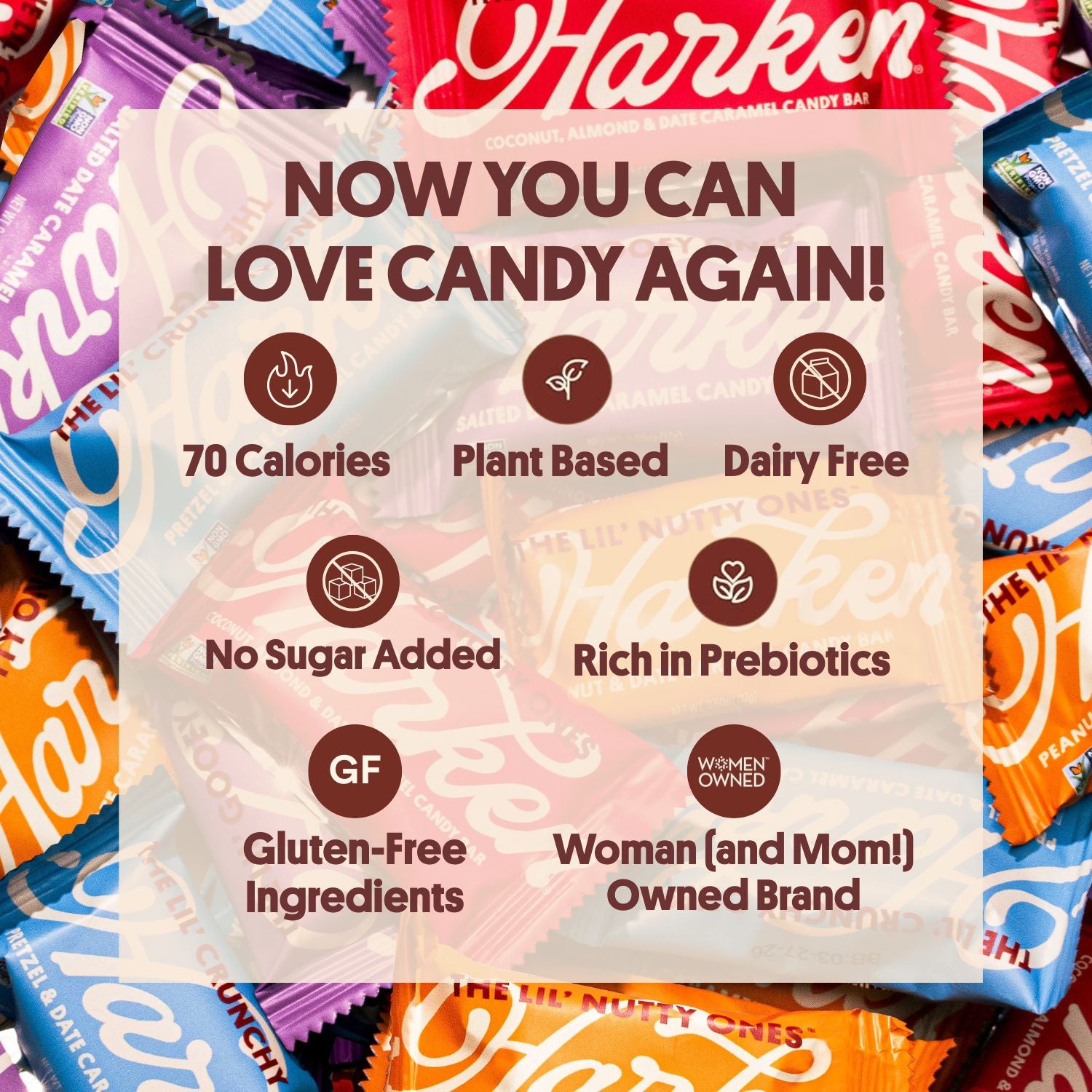 THE LIL' NUTTY ONES®: Peanut & Date Caramel Candy Bars