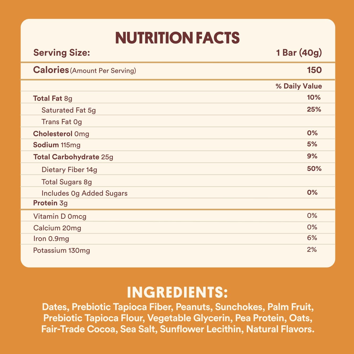THE NUTTY ONE®: Peanuts & Date Caramel Candy Bars