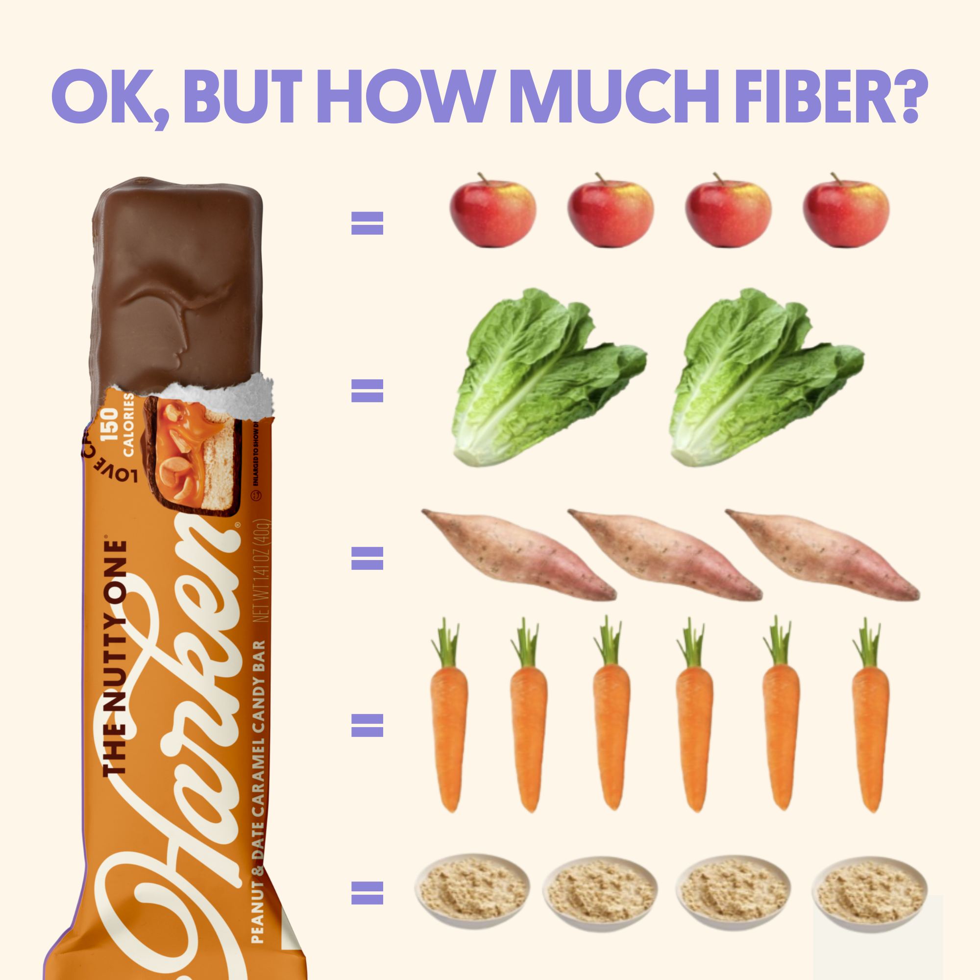 THE NUTTY ONE®: Peanuts & Date Caramel Candy Bars