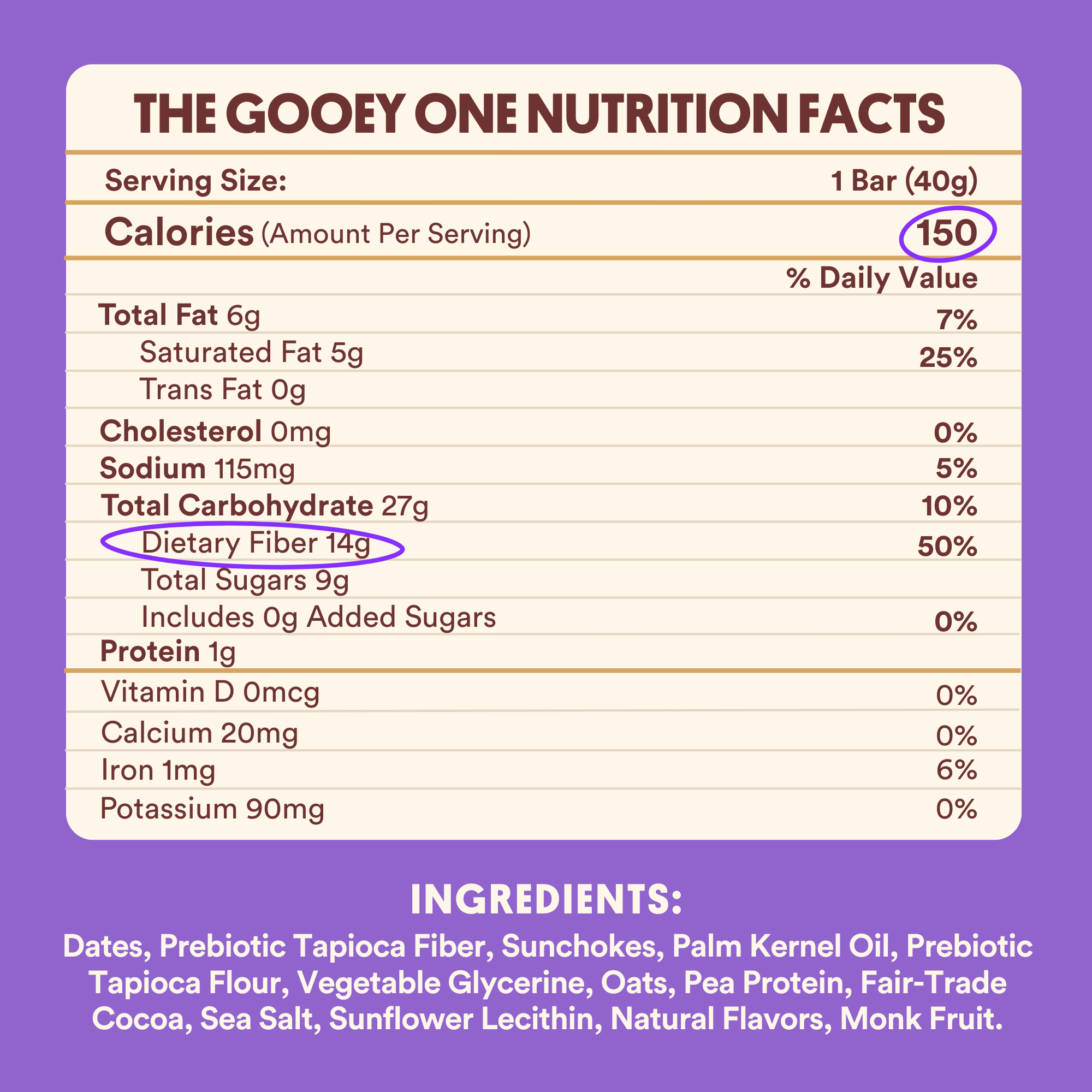 THE GOOEY ONE®: Salted Date Caramel Candy Bars
