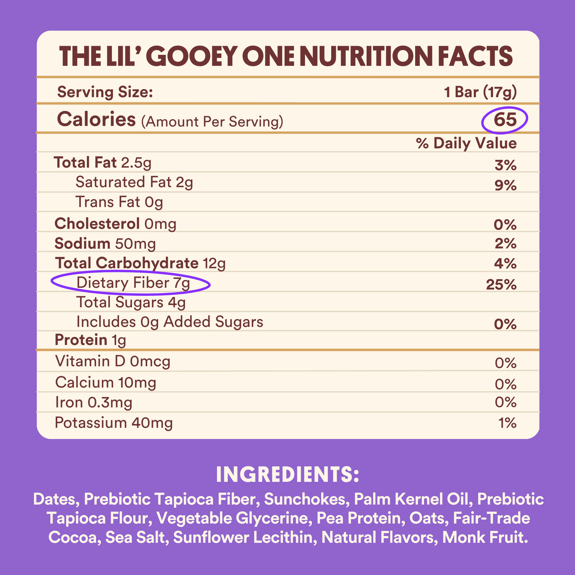 THE LIL' GOOEY ONES®: Date Caramel Candy Bars