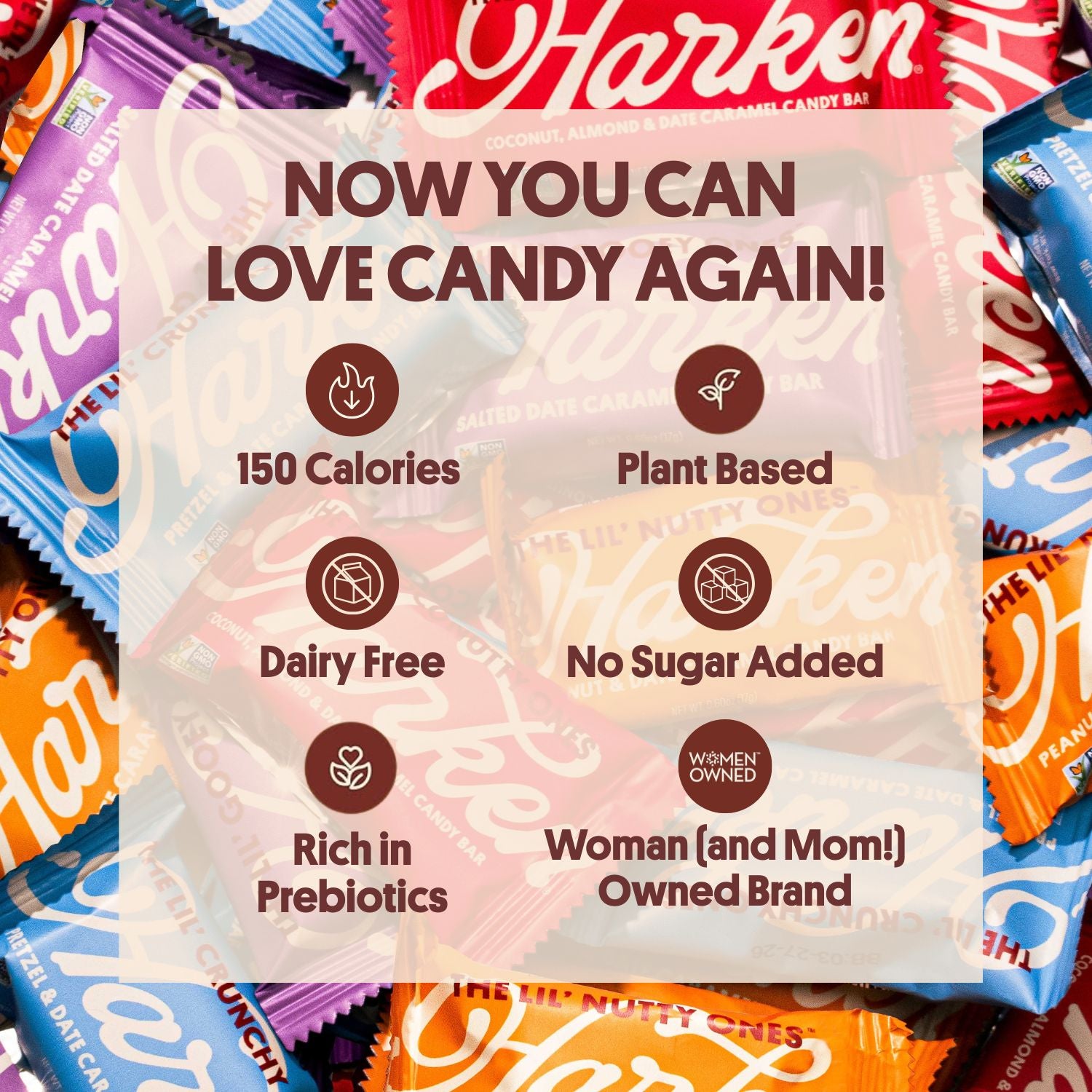 THE CRUNCHY ONE®: Pretzels & Date Caramel Candy Bars