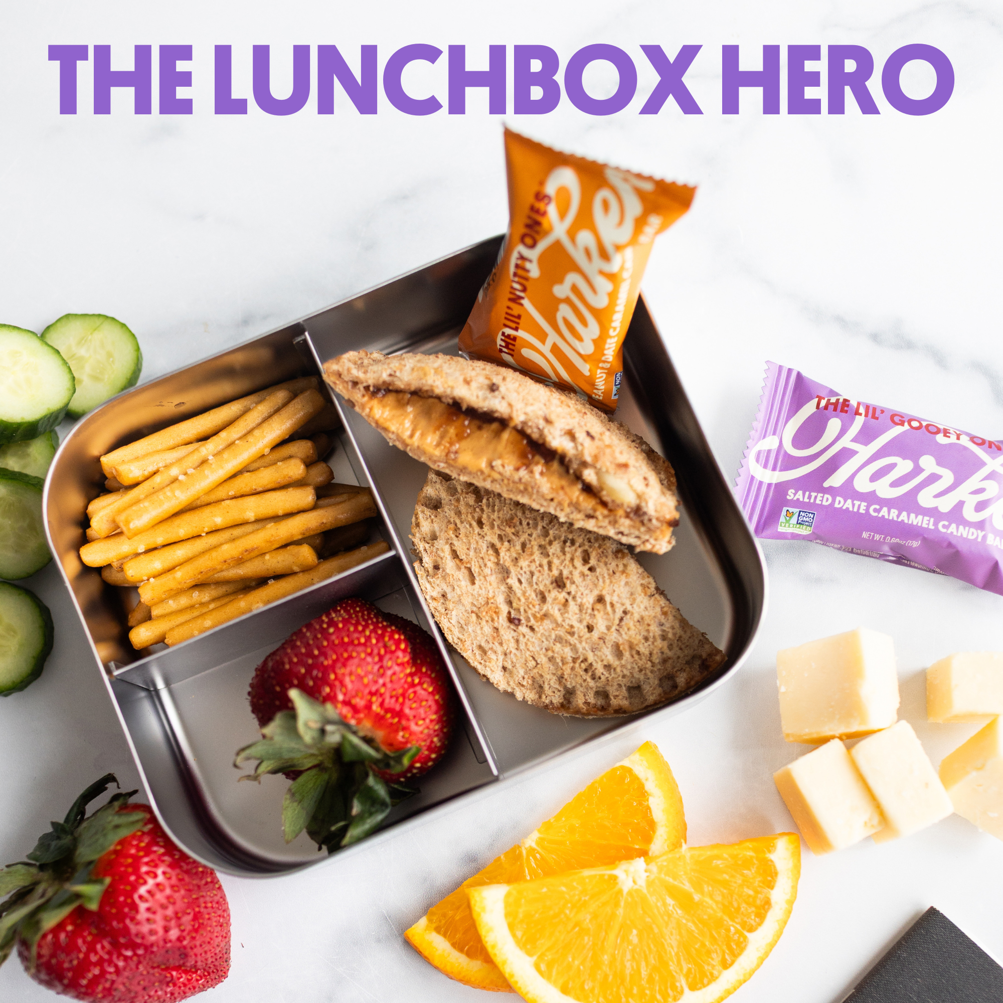 THE LIL' NUTTY ONES®: Peanut & Date Caramel Candy Bars