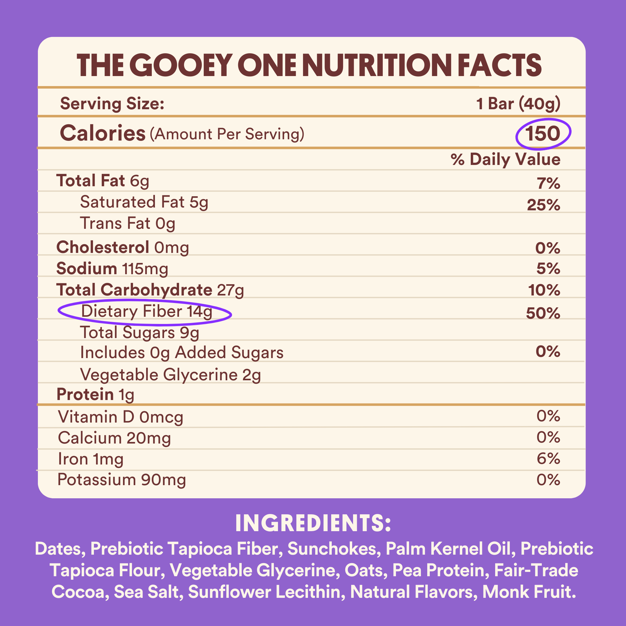 THE GOOEY ONE®: Salted Date Caramel Candy Bars