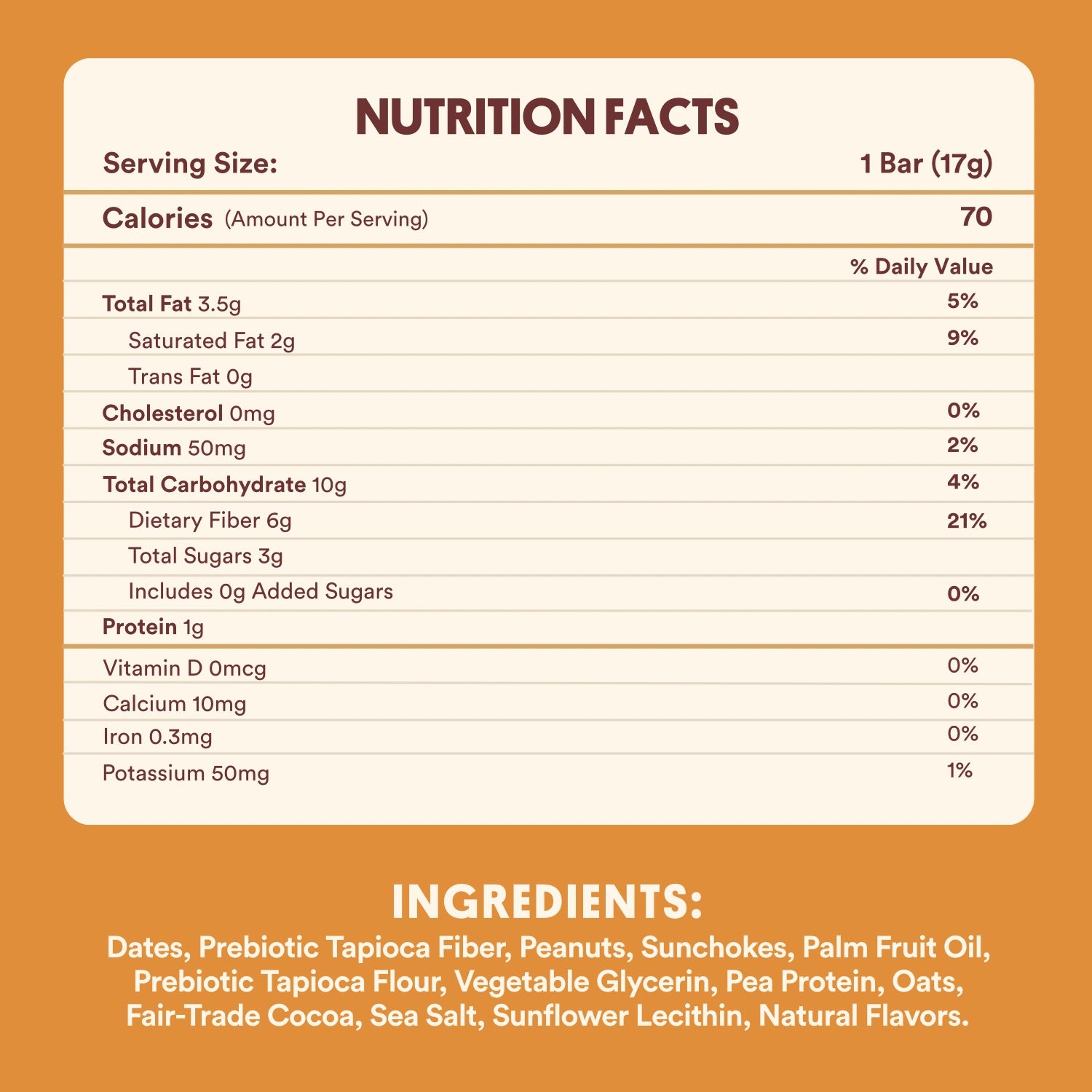 THE LIL' NUTTY ONES®: Peanut & Date Caramel Candy Bars